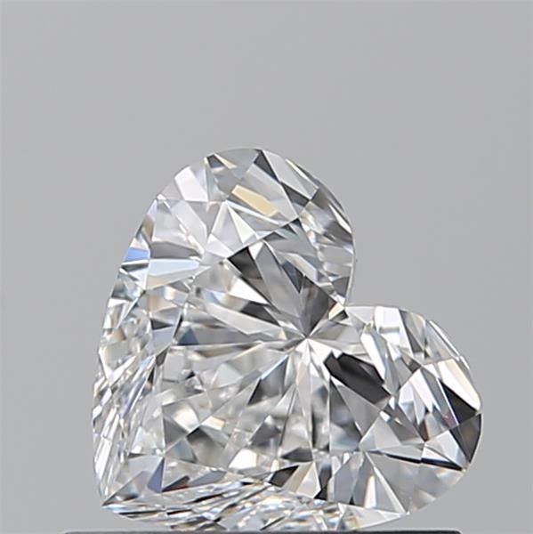 Heart Natural Diamond 0.72ct D VVS1