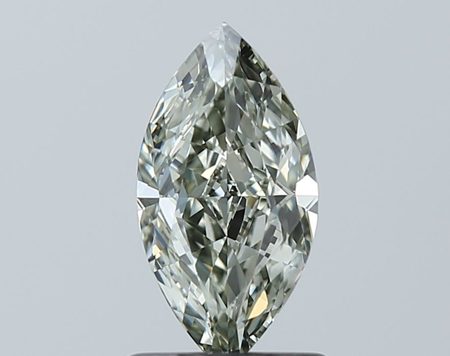 Marquise Fancy Gray Yellowish Green Natural Diamond 1.01ct VVS2 loose diamond