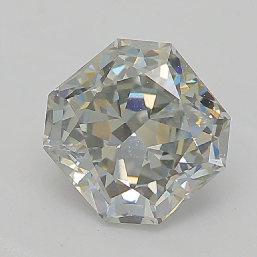 Radiant Fancy Light Gray Natural Diamond 0.46ct I2 loose diamond