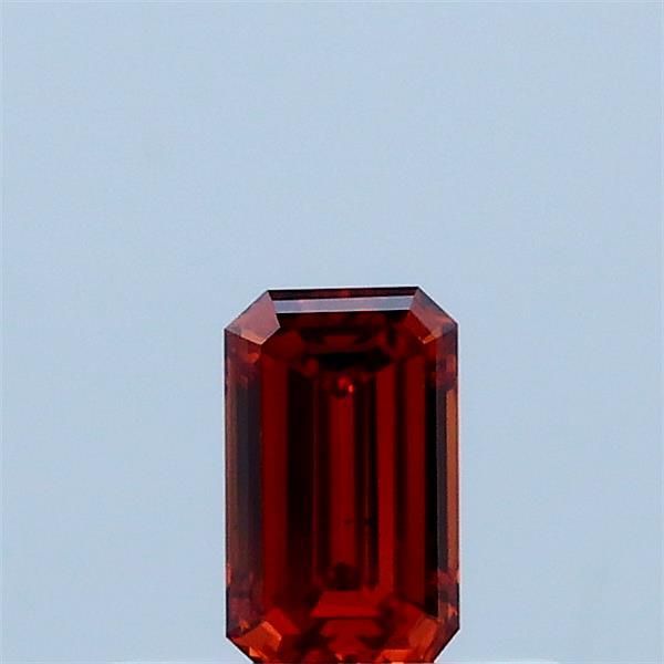 Emerald Fancy Vivid Orange Lab-grown Diamond 0.28ct VS2 loose diamond