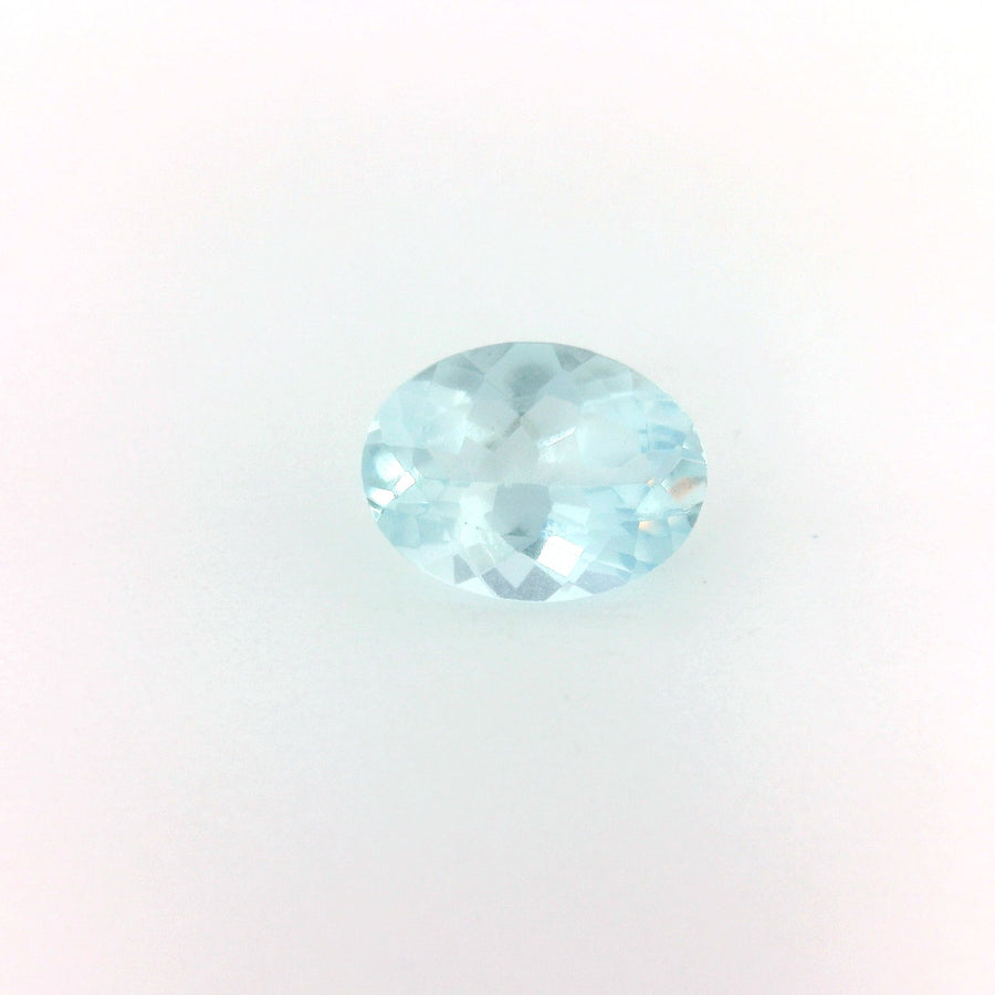 Oval Blue Aquamarine 1.21ct loose gemstone