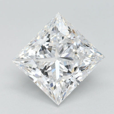 Princess Lab-Grown Diamond 2.66ct D FL