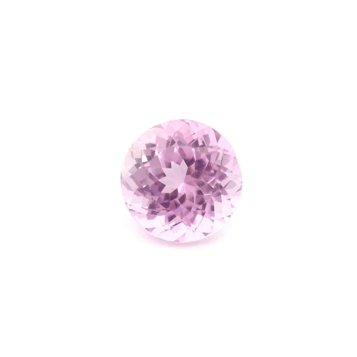 Round Pink Kunzite 3.07ct loose gemstone