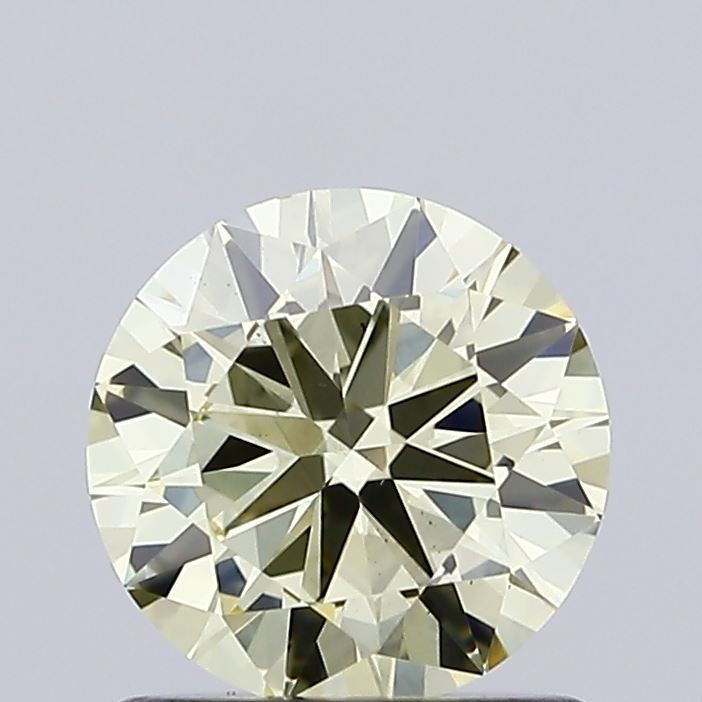 Round Fancy Light Yellow Lab-grown Diamond 1ct VS1 loose diamond