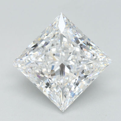 Princess Lab-Grown Diamond 3.46ct D FL
