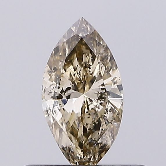 Marquise Fancy Brown Natural Diamond 0.27ct I2 loose diamond