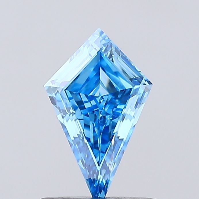 Kite Fancy Vivid Blue Lab-grown Diamond 0.68ct VVS2 loose diamond