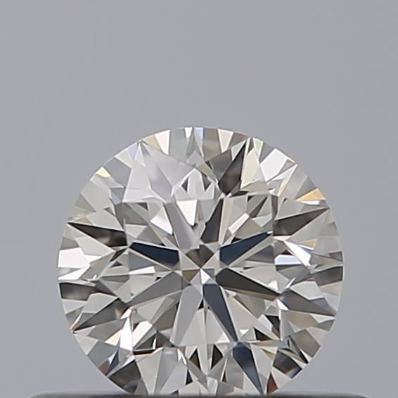 Round Natural Diamond 0.37ct F IF