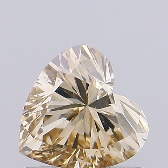 Heart Fancy Brown Natural Diamond 0.5ct VS2 loose diamond