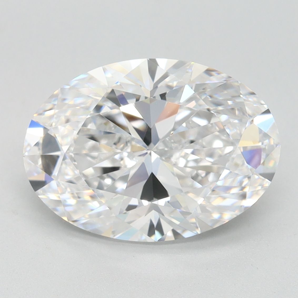 Oval Lab-Grown Diamond 3.18ct D FL