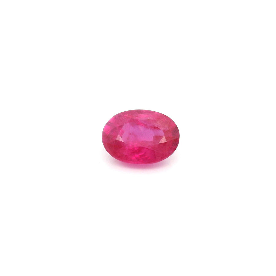 Oval Red Ruby 1ct loose gemstone