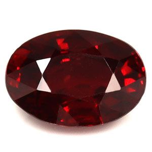 Oval Red Ruby 1.01ct loose gemstone