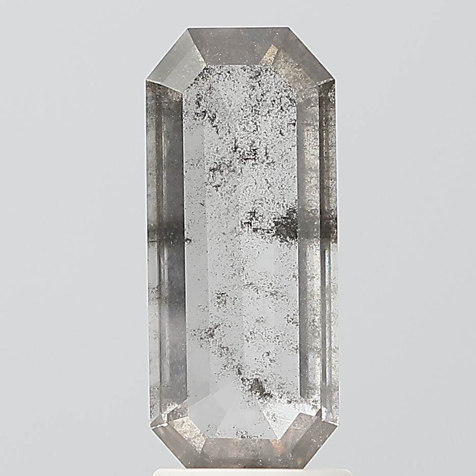 Emerald Salt And Pepper Lab-grown Diamond 1.56ct I1 loose diamond