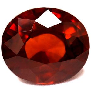 Oval Orange Garnet 8.17ct loose gemstone