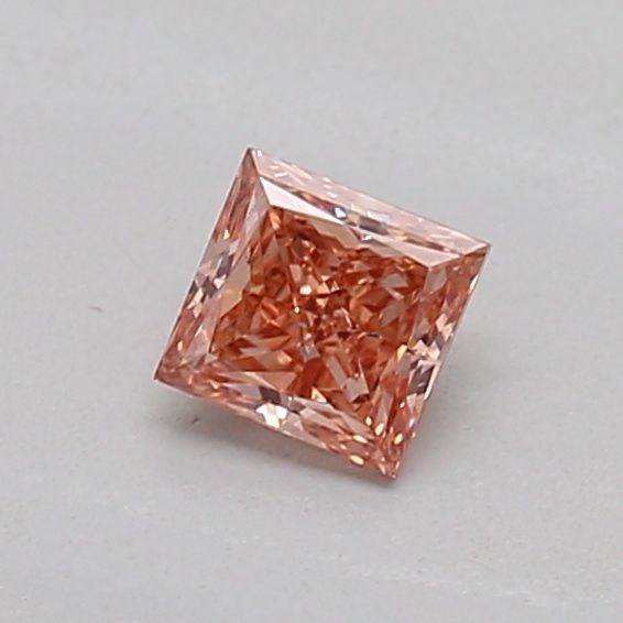 Princess Fancy Brown Lab-grown Diamond 0.16ct VS2 loose diamond