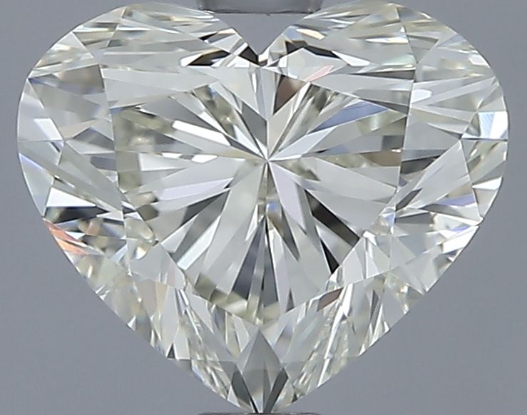 Heart Natural Diamond 1.50ct J VVS2