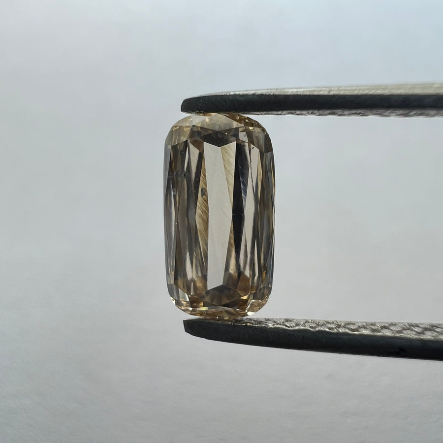 Cushion Champagne Lab-grown Diamond 0.83ct SI1 loose diamond
