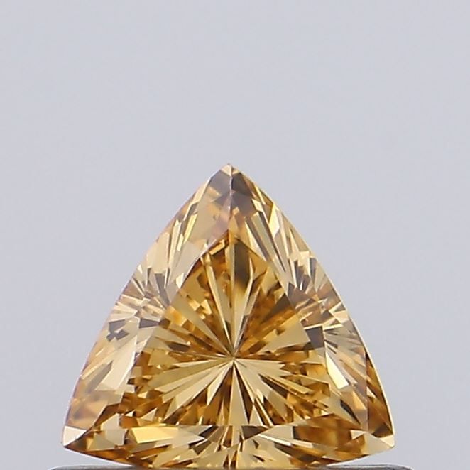 Triangular Fancy Brown Lab-grown Diamond 0.34ct VVS2 loose diamond