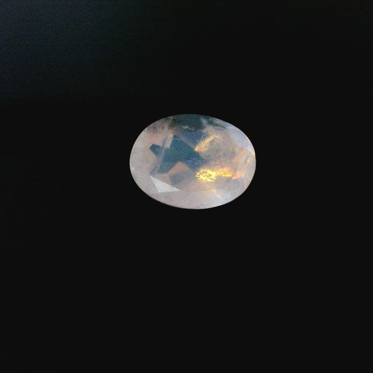 Oval White Moonstone 1.2ct loose gemstone