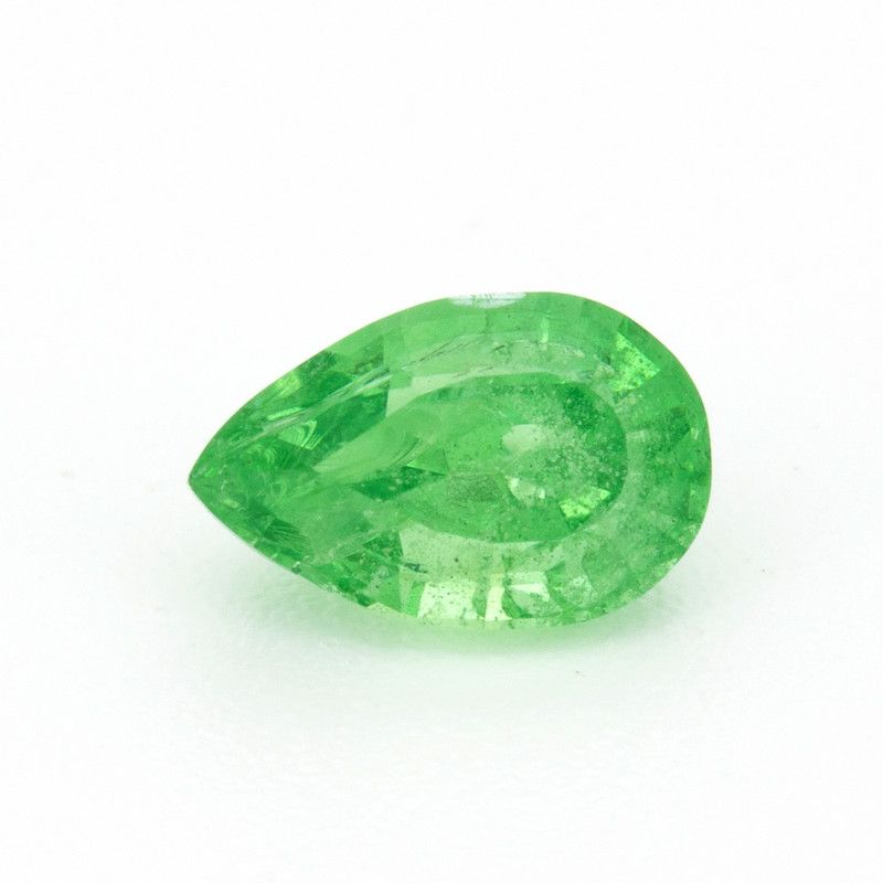 Pear Green Garnet 1.34ct loose gemstone