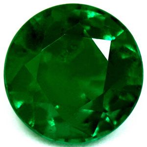 Round Green Emerald 1.49ct loose gemstone