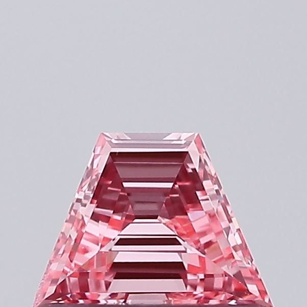 Trapezoid Fancy Intense Pink Lab-grown Diamond 0.29ct VVS2 loose diamond