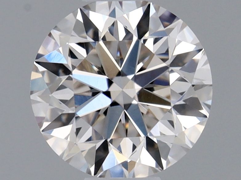 Round Faint Pinkish Blue Natural Diamond 0.4ct VVS2 loose diamond