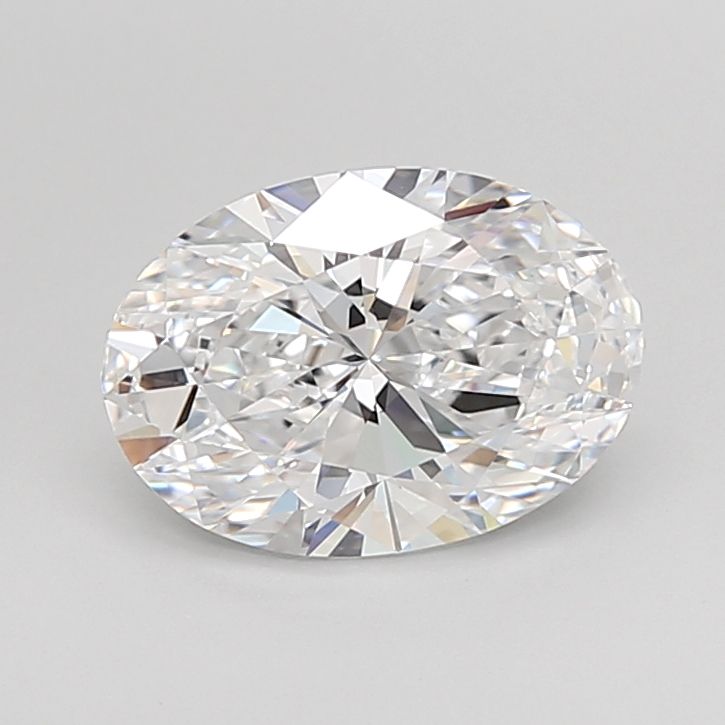 Oval Lab-Grown Diamond 2.62ct D VVS1