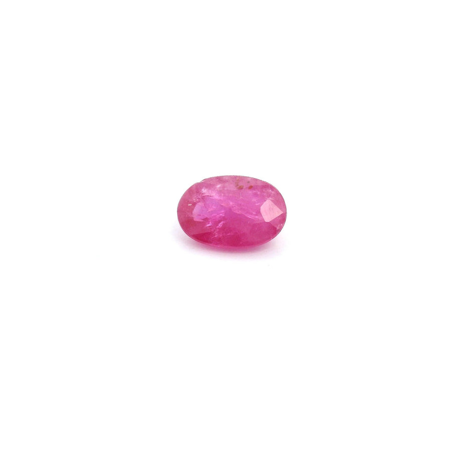 Oval Red Ruby 0.59ct loose gemstone