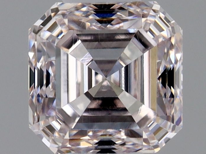 Square Emerald Very Light Pink Natural Diamond 0.35ct VS2 loose diamond