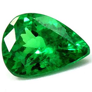 Pear Green Garnet 1.04ct loose gemstone