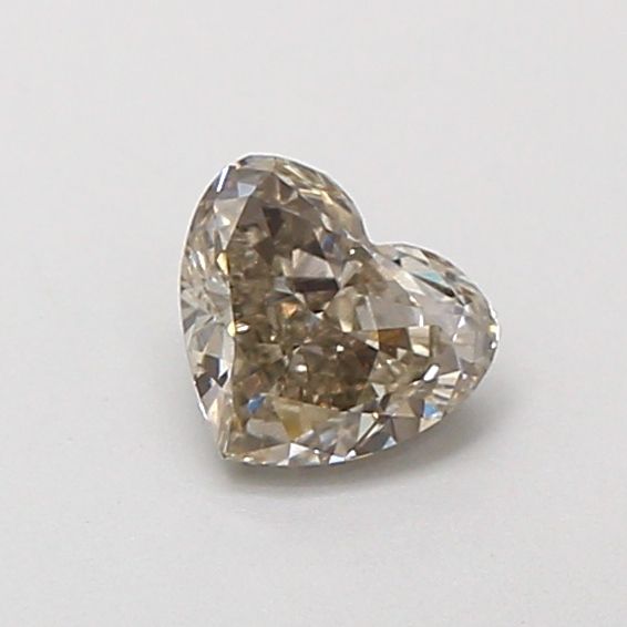 Heart Fancy Vivid Black Lab-grown Diamond 0.38ct VS1 loose diamond