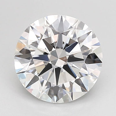 Round Lab-Grown Diamond 2.84ct D IF