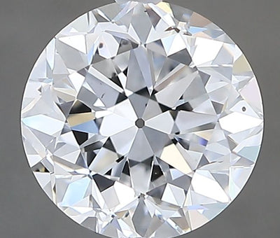 Round Natural Diamond 1.50ct D VS2