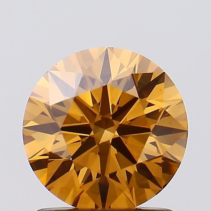 Round Fancy Brown Lab-grown Diamond 1.25ct VS2 loose diamond