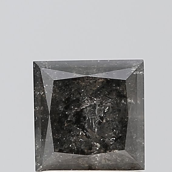 Princess Salt And Pepper Natural Diamond 0.98ct VVS2 loose diamond