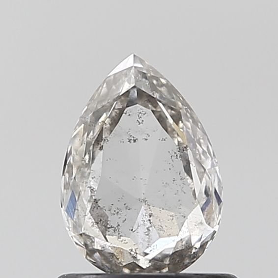 Pear Salt And Pepper Lab-grown Diamond 0.54ct I2 loose diamond