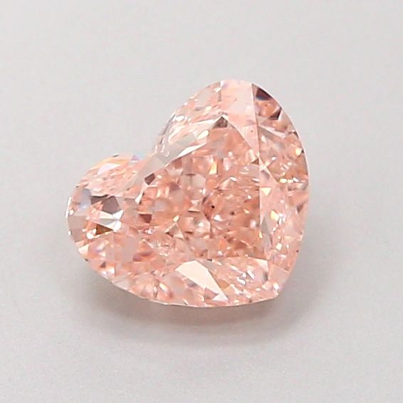 Heart Fancy Pinkish Brown Lab-grown Diamond 0.74ct VS1 loose diamond
