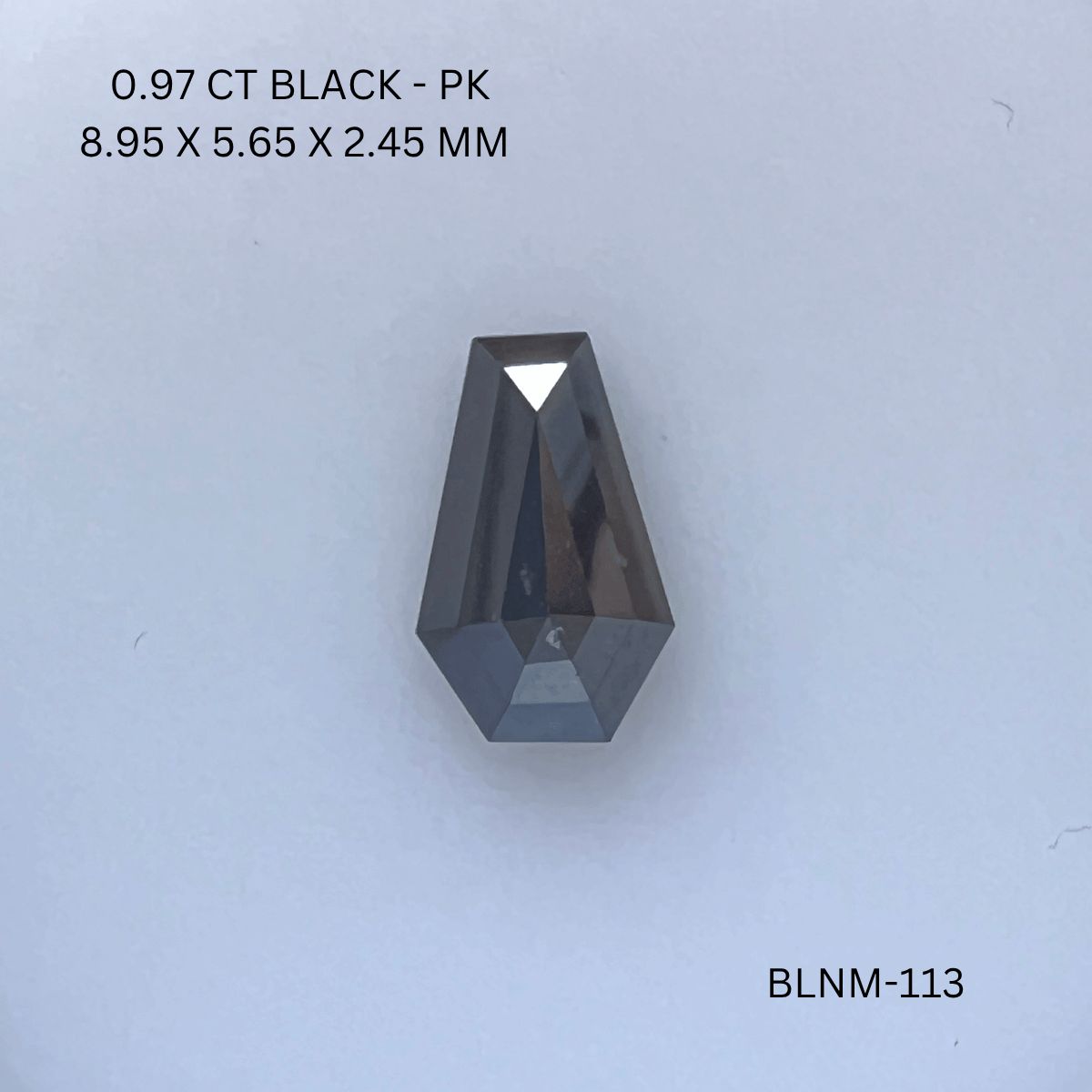 Other Black Natural Diamond 0.97ct I1 loose diamond