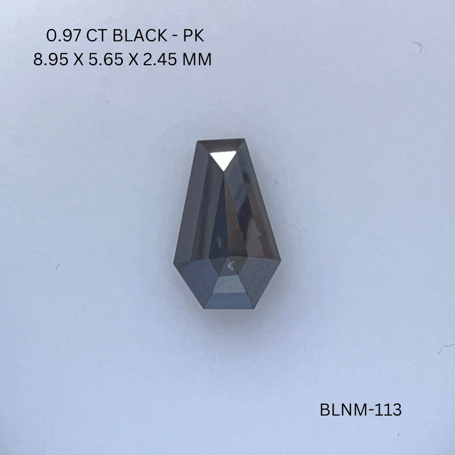 Other Black Natural Diamond 0.97ct I1 loose diamond