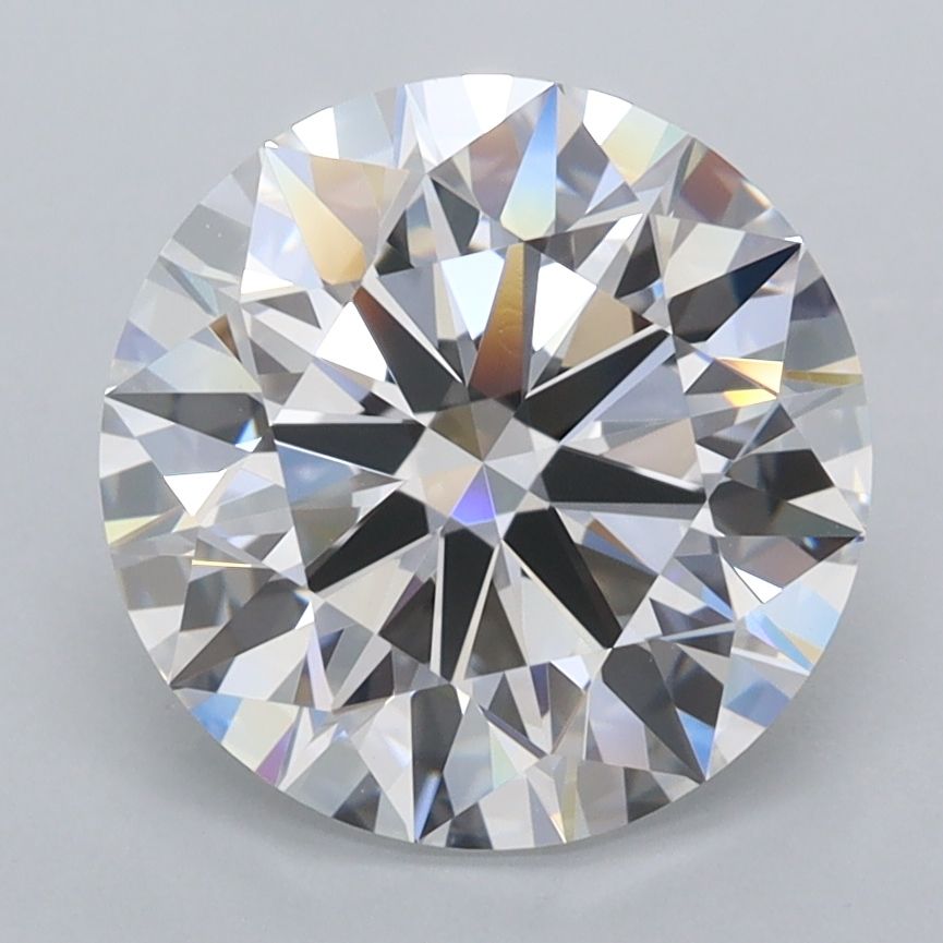 Round Lab-Grown Diamond 3.32ct D FL