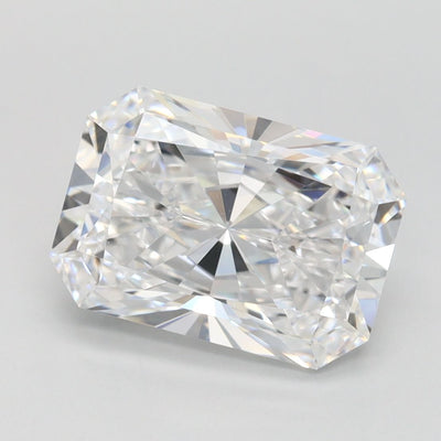 Radiant Lab-Grown Diamond 2.61ct D FL