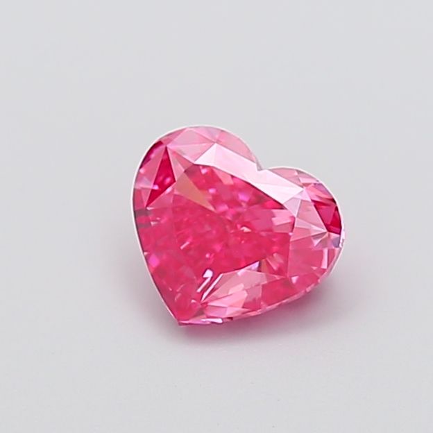 Heart Fancy Vivid Pink Lab-grown Diamond 1.03ct VS1 loose diamond