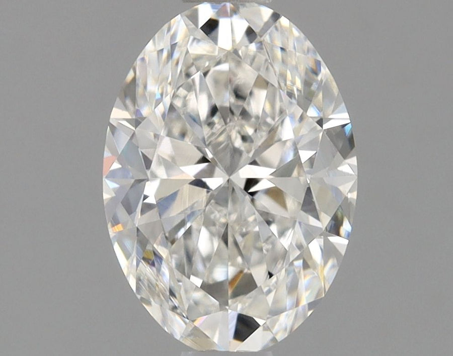 Oval Natural Diamond 0.90ct D IF