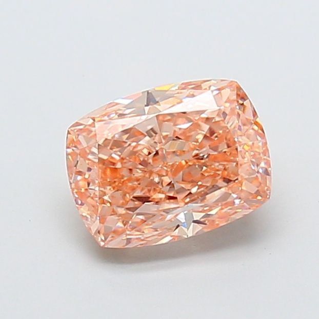 Cushion Fancy Orangey Brown Lab-grown Diamond 2.16ct VS1 loose diamond