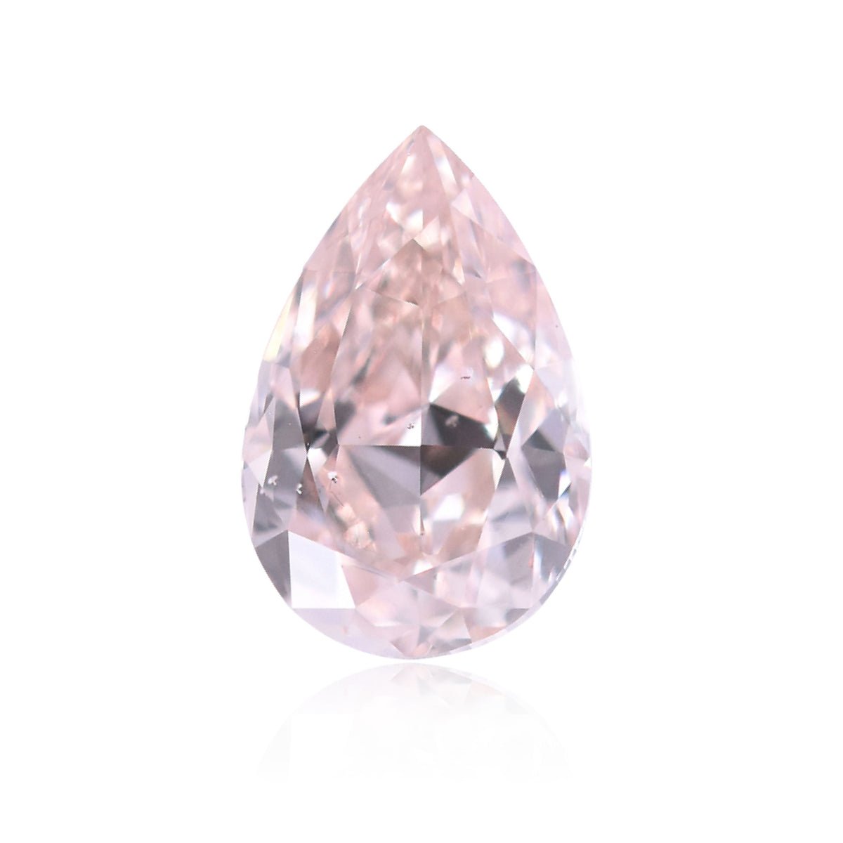 Pear Fancy Light Brownish Pink Natural Diamond 0.38ct SI1 loose diamond