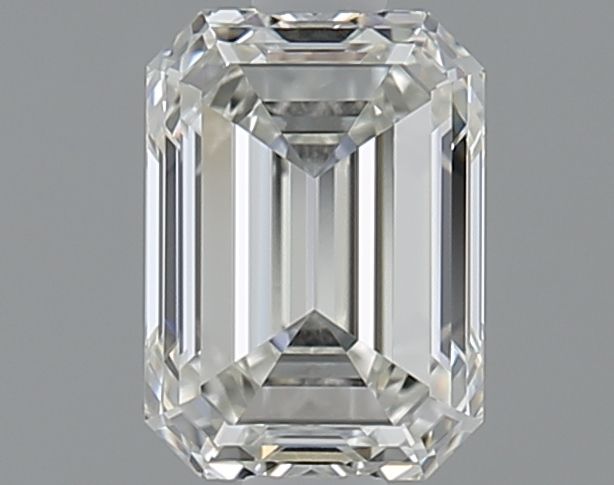 Emerald Natural Diamond 0.80ct H IF