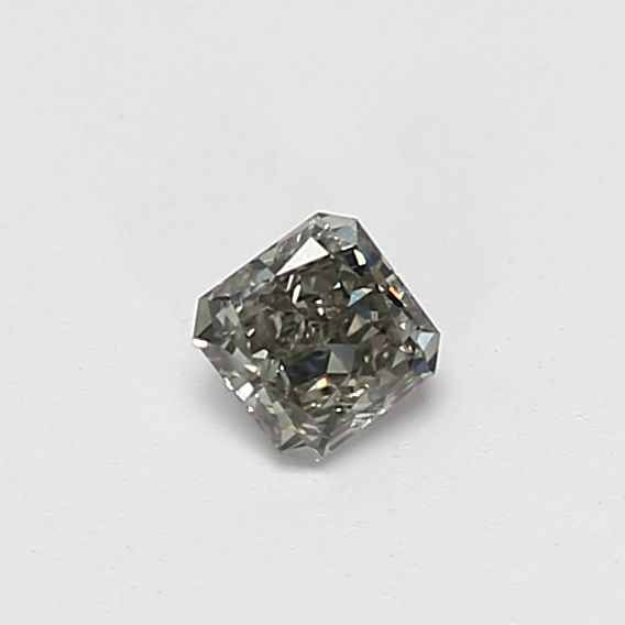 Radiant Fancy Light Gray Natural Diamond 0.24ct I1 loose diamond