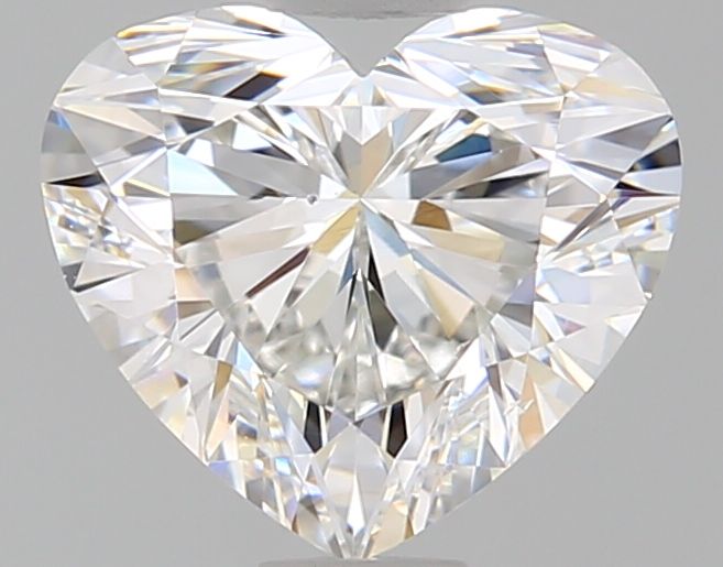 Heart Natural Diamond 1.02ct D VS2