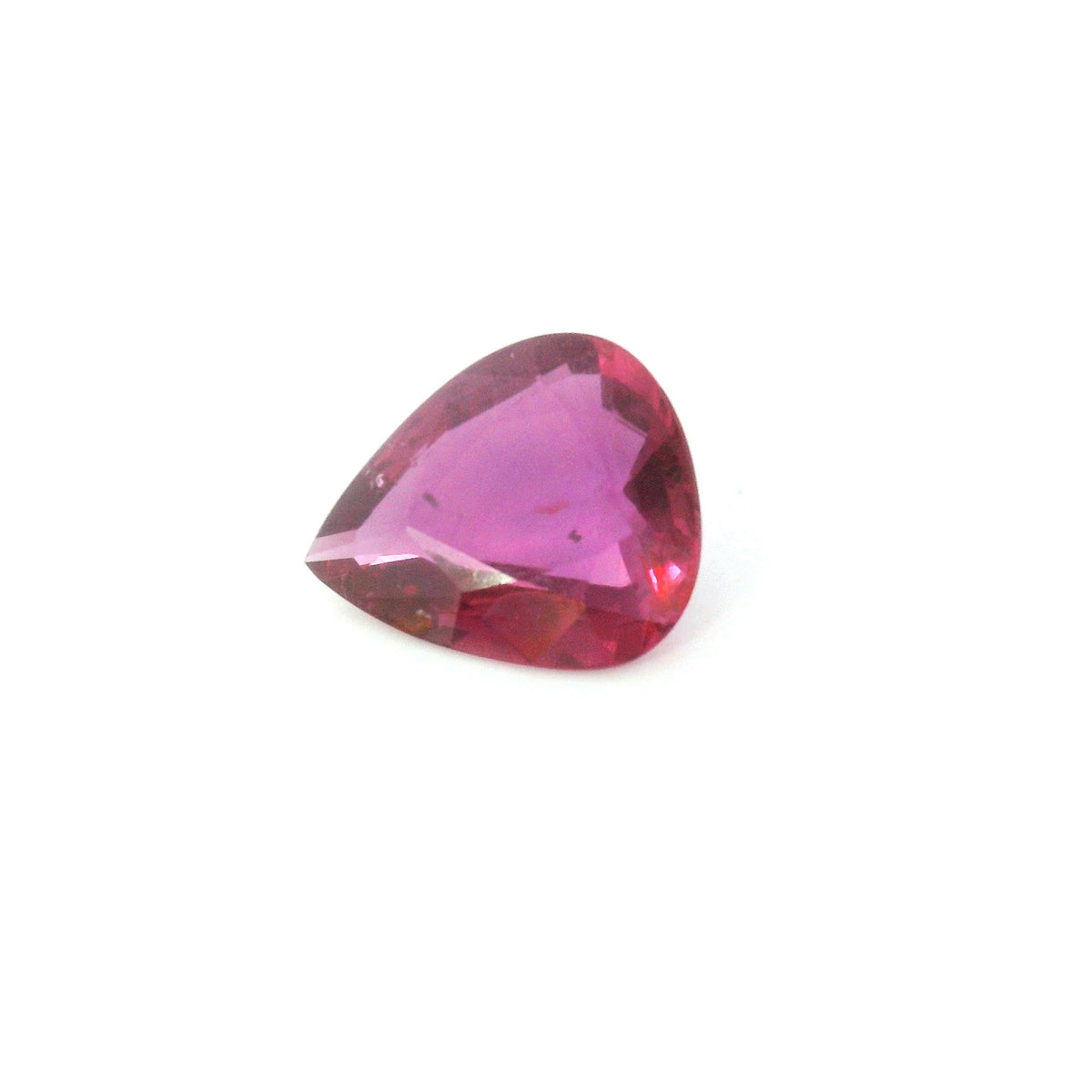 Pear Red Ruby 2ct loose gemstone